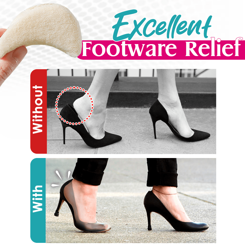 Pain-Relieving Forefoot Shoe Insert Pads