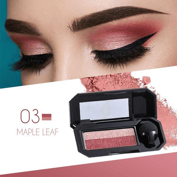 Perfect Dual-color Eyeshadow Beauty & Personal Care Clevativity Maple Leaf 