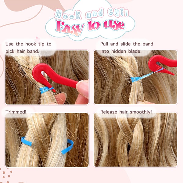 Easy-Removal Elastic Hair Band Trimmer 💖FREE 100PCS HAIR BANDS💖