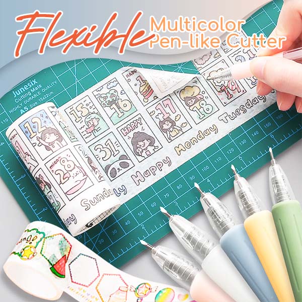 Flexible Multicolor Pen-like Cutter