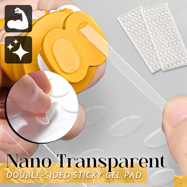 Nano Transparent Double-sided Sticky Gel Pad
